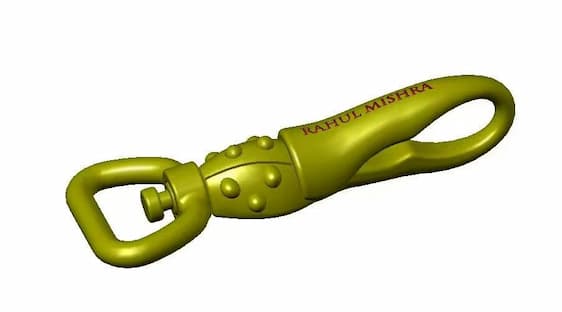 dog hook for bag hardware