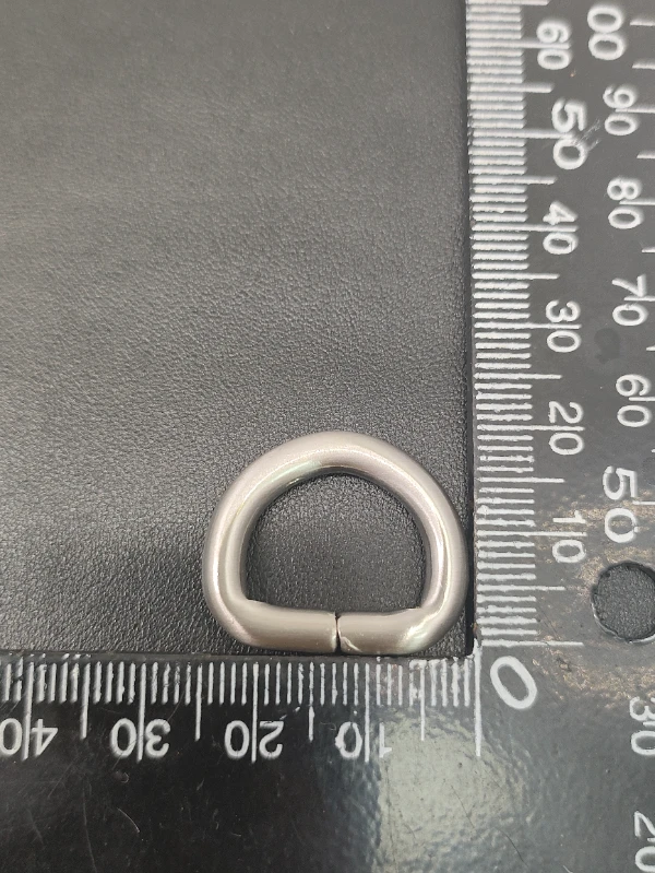25 Silver D-Ring for bag