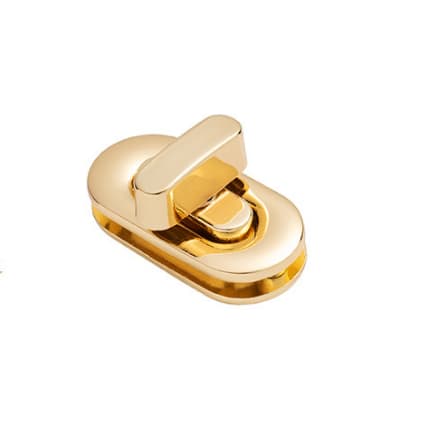 Press lock for handbag