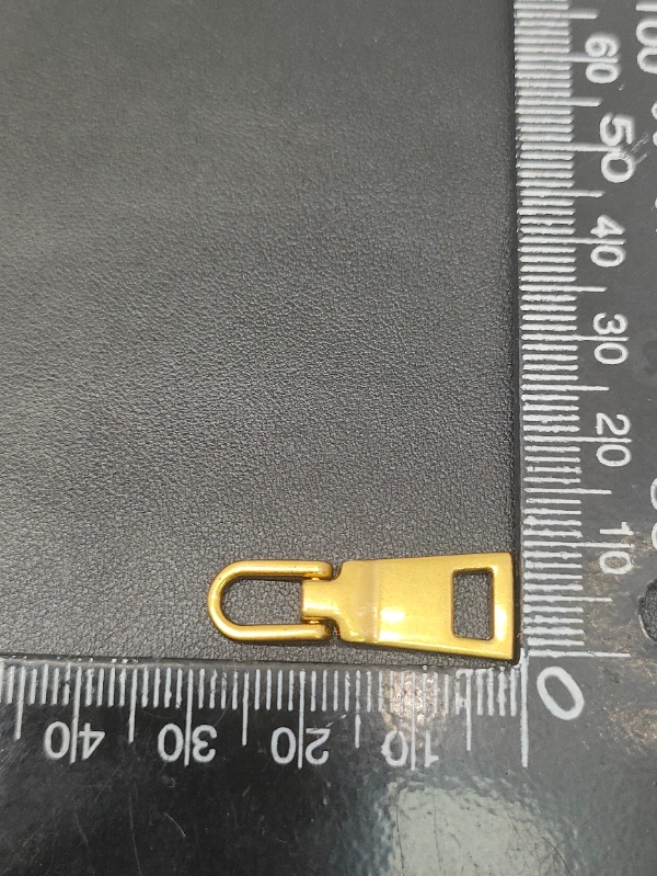 28mm Gold Bag Zipper Pull