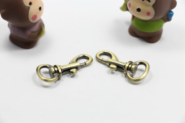 zinc alloy swivel snap clips