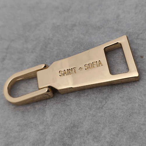 metal zipper slider puller 