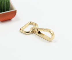 scratches on bag hardware