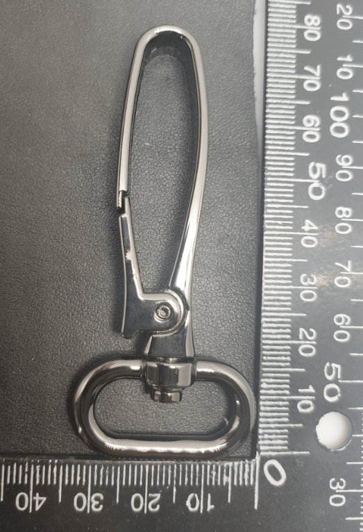 Custom shape Heavy Duty Zinc Alloy Swivel Snap Hook for handbag
