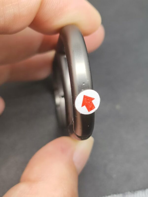 pinholes on surface of dog hook 