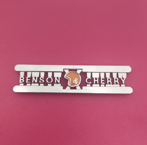 custom metal bag tags