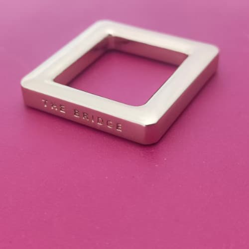 metal square buckle