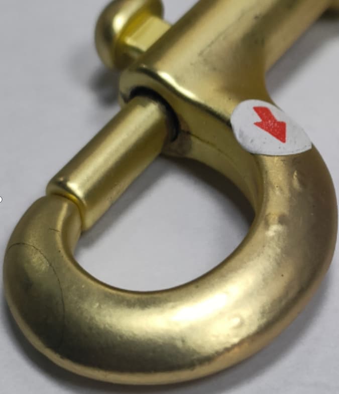Bursting of Metal hardware