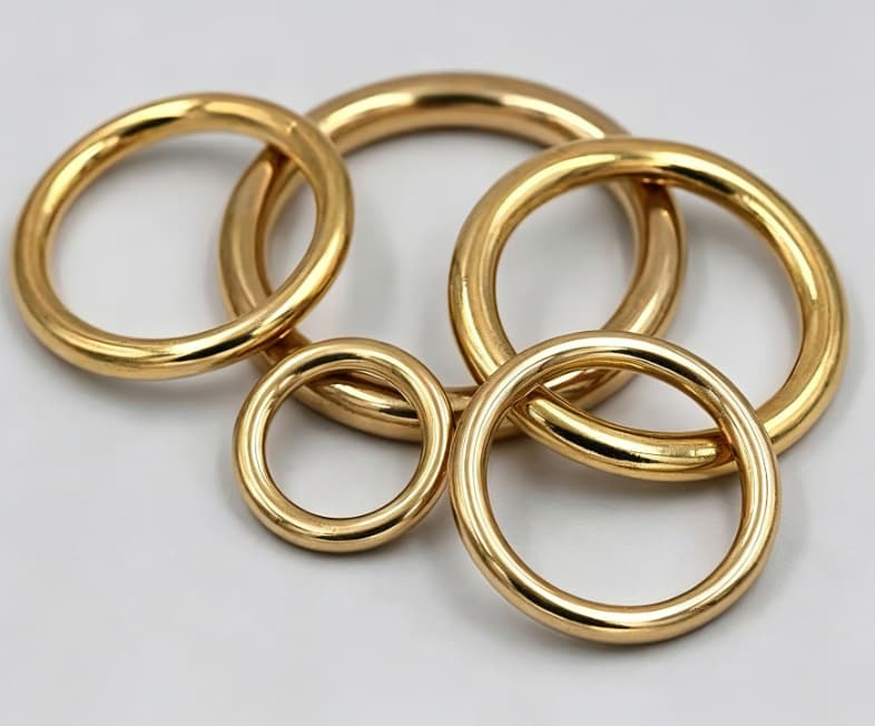 Solid brass material 