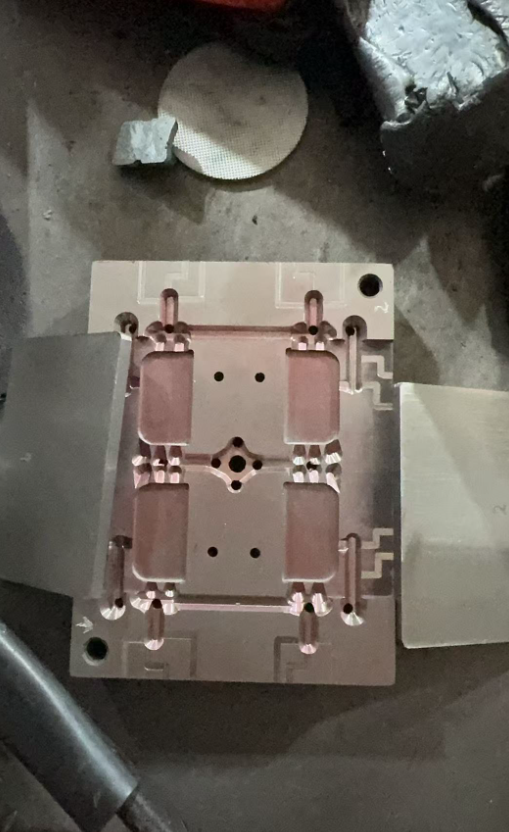 open the mould