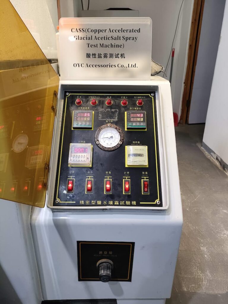 Copper Accelerated Glacial Acetic Salt Spray Test Machine