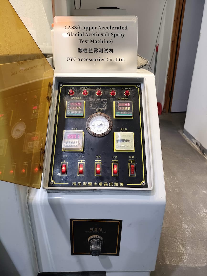 Copper Accelerated Glacial Acetic Salt Spray Test Machine