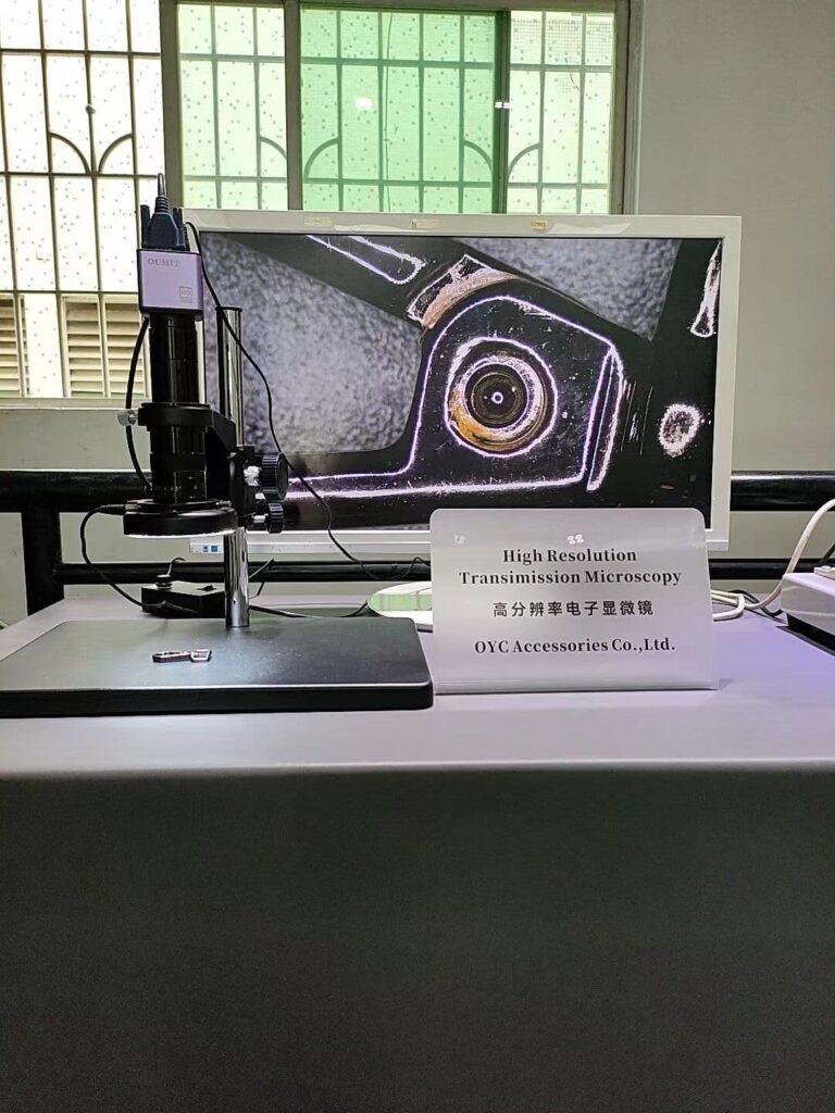 High Resolution on Transmission Microscopy Testing Machine
