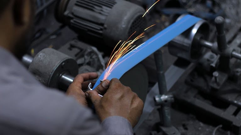 polishing bag hardware